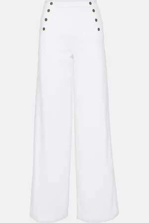 Frame Weite High-Rise-Hose