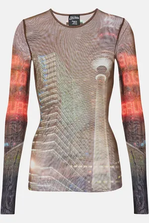 Jean Paul Gaultier X Shayne Oliver Top City aus Tüll