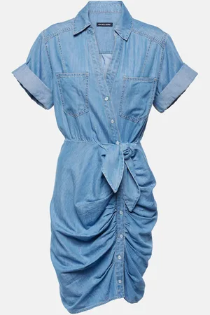 VERONICA BEARD Hemdblusenkleid Hensley aus Denim