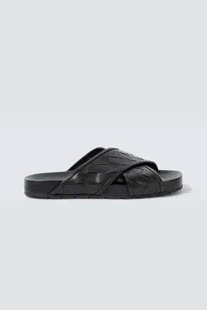Bottega Veneta Sandalen Tarik aus Leder