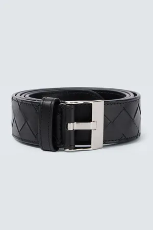 Bottega Veneta Gürtel Intrecciato aus Leder