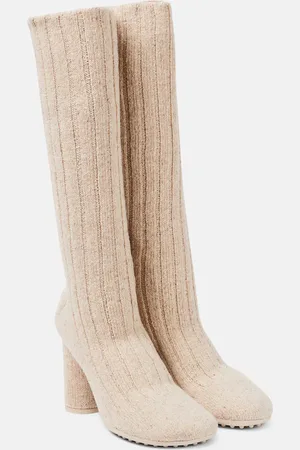 Bottega Veneta Stiefel Atomic aus Strick