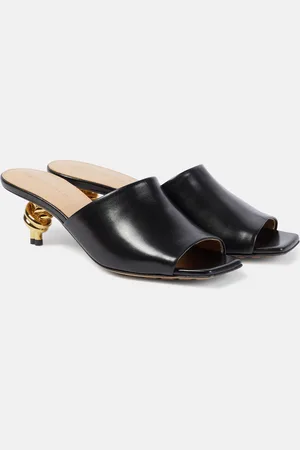 Bottega Veneta Pantoletten Knot 45 aus Leder