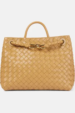 Bottega Veneta Tote Andiamo Medium aus Leder