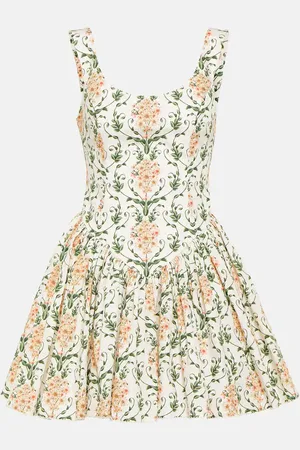 Agua by Agua Bendita Kleid Pluma aus Baumwolle