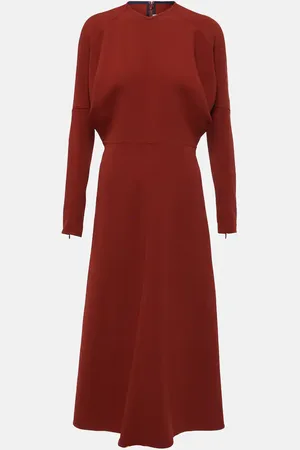 Victoria Beckham Midikleid Dolman aus Cady