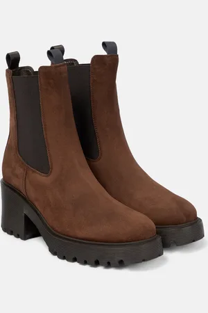 Hogan Chelsea Boots H649 aus Veloursleder
