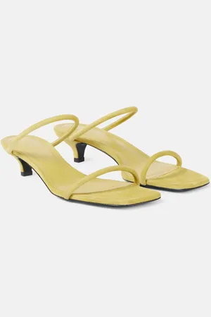 Totême Sandalen The Minimalist 35 aus Veloursleder