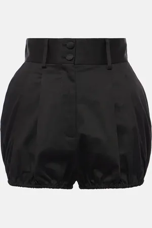 Dolce & Gabbana High-Rise Shorts aus Gabardine