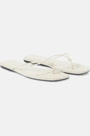 Totême Sandalen The Knot aus Veloursleder