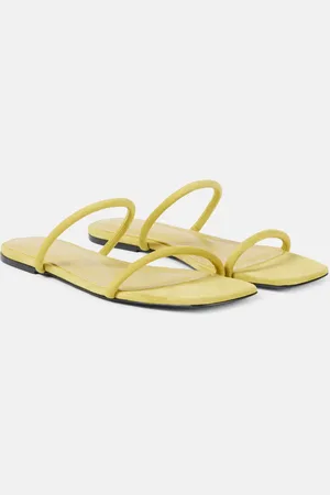 Totême Sandalen The Minimalist aus Veloursleder