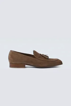Gianvito Rossi Loafers Julio aus Veloursleder