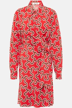 Diane von Furstenberg Bedrucktes Minikleid Sophie aus Jersey
