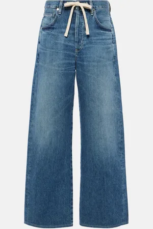 Citizens of Humanity High-Rise Wide-Leg Jeans Brynn