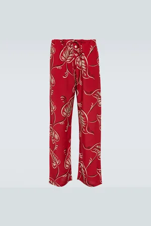 BODE Bedruckte Pyjamahose Creeping Begonia