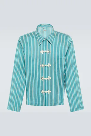 BODE Hemd Shore Stripe aus einem Baumwollgemisch