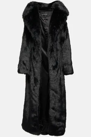 Balenciaga Mantel aus Faux Fur
