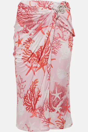 VERSACE Midirock Barocco Sea aus Jersey