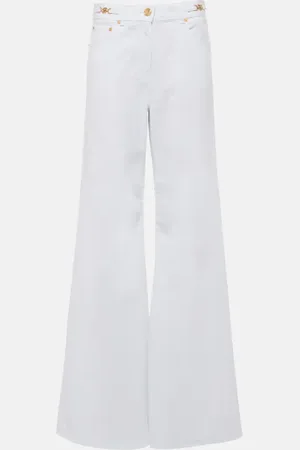 VERSACE Wide-Leg Jeans Medusa 