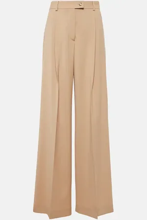 Sportmax Weite Hose aus Wolle