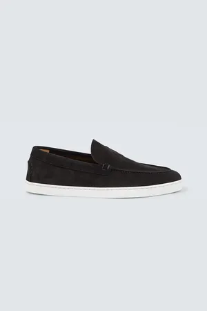Christian Louboutin Slip-Ons Varsiboat aus Veloursleder