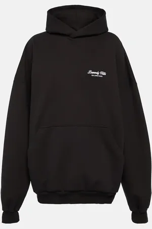 Balenciaga Oversize-Hoodie Beverly Hills aus Baumwolle