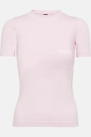 Balenciaga Bedrucktes T-Shirt aus Jersey