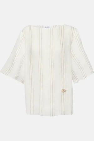 Loro Piana Top Mara aus Leinen