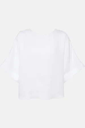 Loro Piana Top Morey aus Leinen