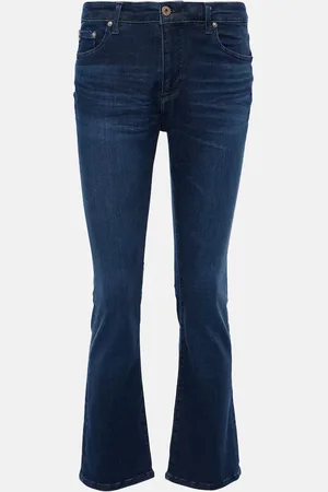 AG Jeans High-Rise Flared Jeans Jodi Crop