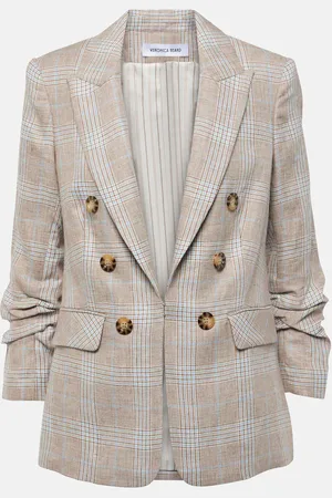 VERONICA BEARD Blazer Beacon Dickey aus Leinen