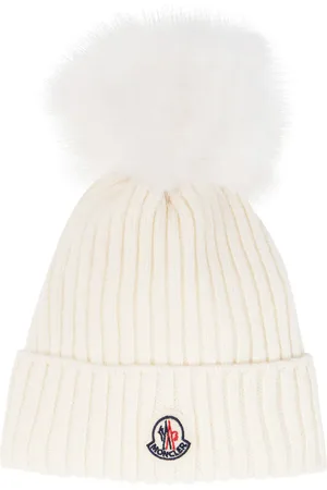 Moncler Mütze aus Schurwolle mit Faux Fur