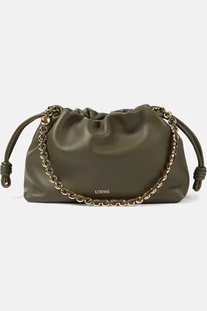 Loewe Clutch Flamenco Medium aus Leder