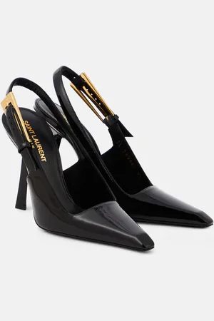 Saint Laurent Slingback-Pumps Lee aus Lackleder