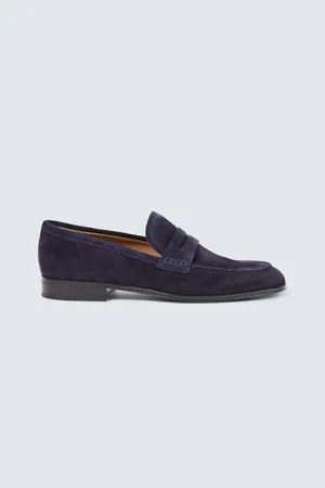 Gianvito Rossi Loafers George aus Veloursleder