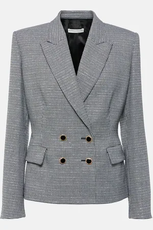 Alessandra Rich Jacke aus einem Wollgemisch