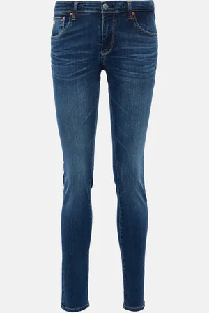 AG Jeans Low-Rise Skinny Jeans Legging