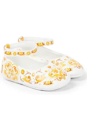 Dolce & Gabbana Baby Schuhe aus Leder