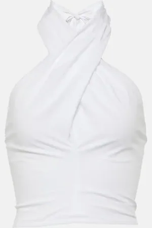Staud Cropped-Top Kai aus Baumwolle