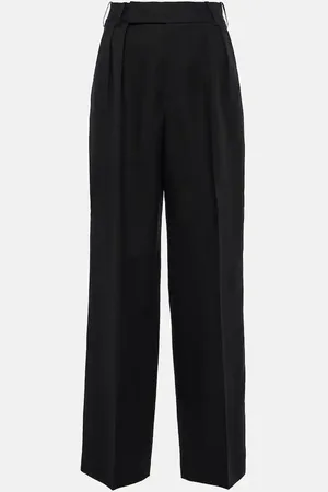 7 for all Mankind Weite Hose aus einem Leinengemisch