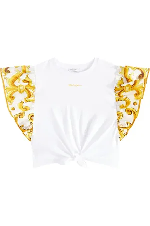 Dolce & Gabbana Bedrucktes T-Shirt aus Baumwolle