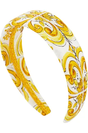 Dolce & Gabbana Bedrucktes Haarband aus Seide