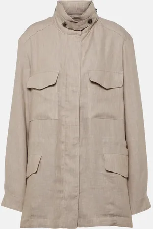 Loro Piana Jacke Traveller aus Leinen