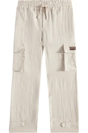 Dolce & Gabbana Cargohose aus Leinen