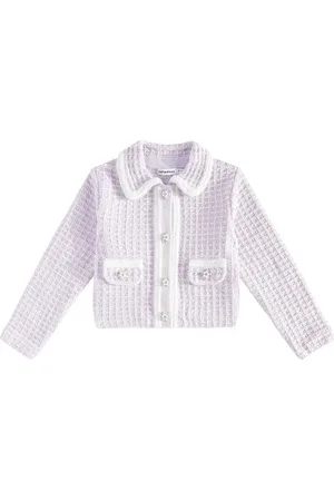 Self-Portrait Verzierter Cardigan aus Strick