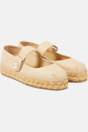 Jimmy Choo Espadrilles Fayence aus Canvas