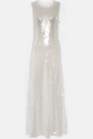 Norma Kamali Maxikleid mit Pailletten