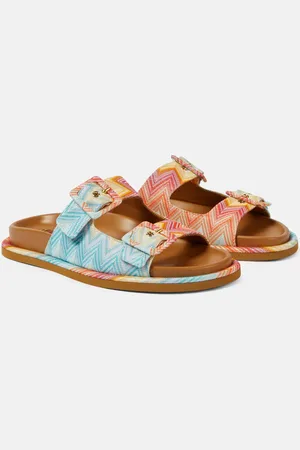 Missoni Sandalen Clea mit Häkelstrick