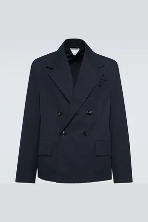 Bottega Veneta Blazer aus Baumwoll-Twill