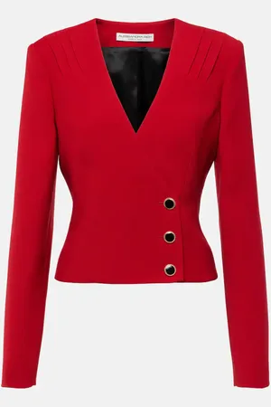 Alessandra Rich Blazer aus Wolle